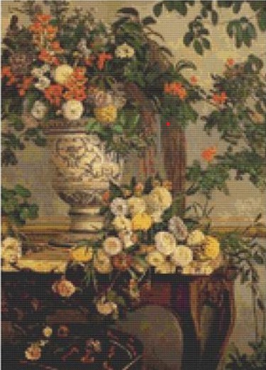 click here to view larger image of Flowers by Frederic Bazille (chart)