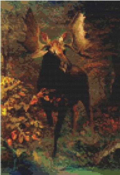 click here to view larger image of In the Forest (Albert Bierstadt) (chart)