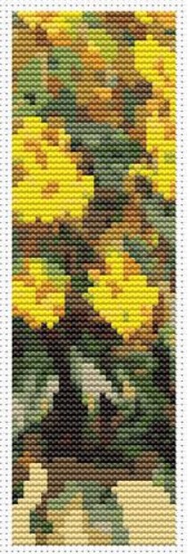 click here to view larger image of Jerusalem Artichokes Bookmark  (Claude Monet) (chart)