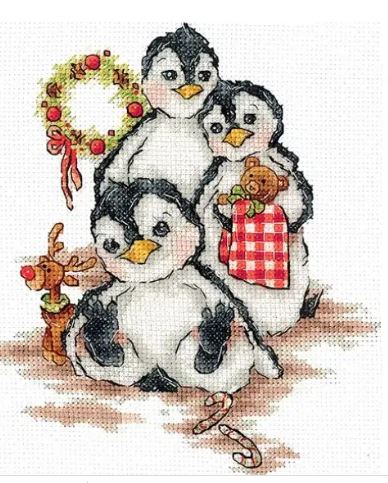 click here to view larger image of With Family (counted cross stitch kit)