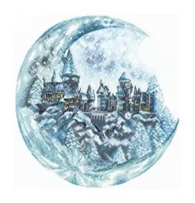 click here to view larger image of Moon Castle (counted cross stitch kit)
