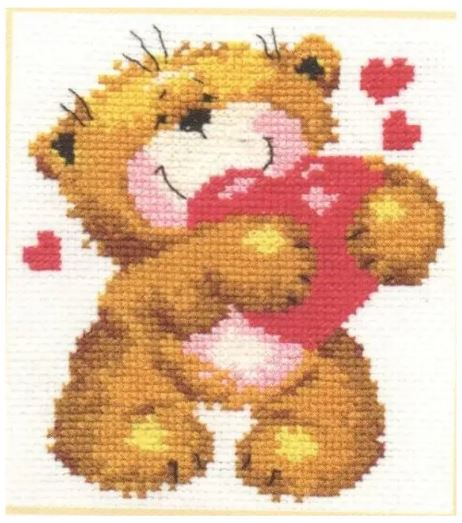 click here to view larger image of For You.... (counted cross stitch kit)