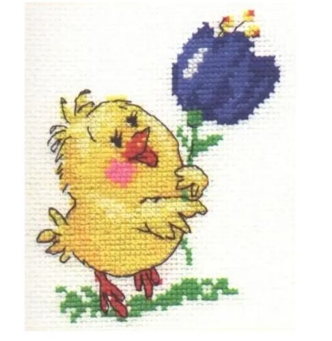 click here to view larger image of Chick (counted cross stitch kit)