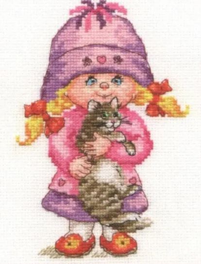 click here to view larger image of Dashenka (counted cross stitch kit)