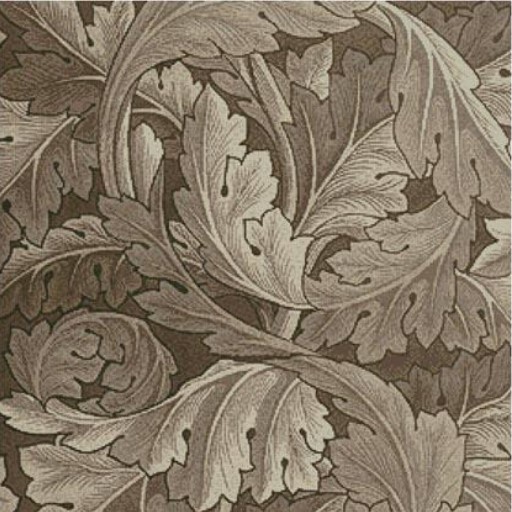 click here to view larger image of Brown/Beige Acanthus (William Morris) (chart)