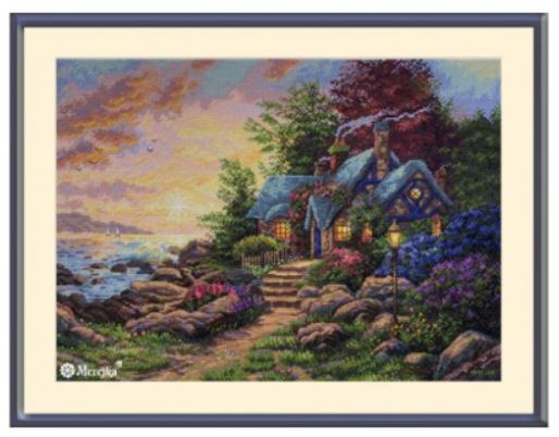 click here to view larger image of Seaside Hideaway (counted cross stitch kit)