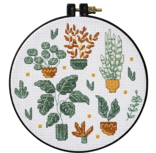 click here to view larger image of House Plants (counted cross stitch kit)