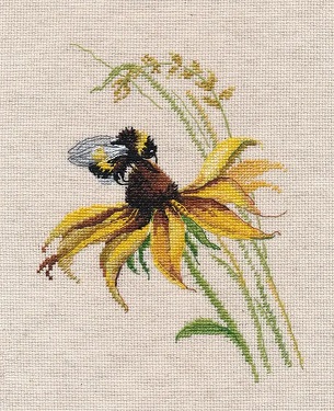 click here to view larger image of Bumblebee (counted cross stitch kit)