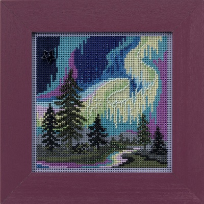 click here to view larger image of Aurora Borealis (2022) (counted cross stitch kit)
