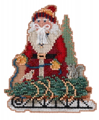 click here to view larger image of Norway Spruce Santa (2022) (counted cross stitch kit)