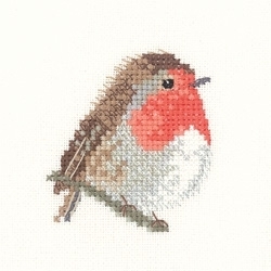 click here to view larger image of Robin - Little Friends Collection (Valerie Pfeiffer) (counted cross stitch kit)