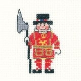 click here to view larger image of Beefeater (counted cross stitch kit)
