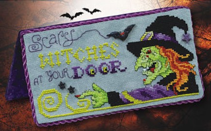 click here to view larger image of Scary Witches - Pattern of the Month - May 2020 (chart)