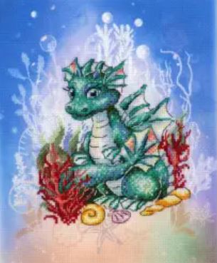 click here to view larger image of On the guard of the Seas (counted cross stitch kit)