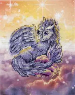 click here to view larger image of Sky Guardian (counted cross stitch kit)