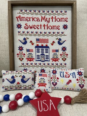 click here to view larger image of America My Home Sweet Home   (chart)