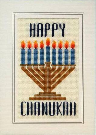 click here to view larger image of Happy Chanukah (chart)