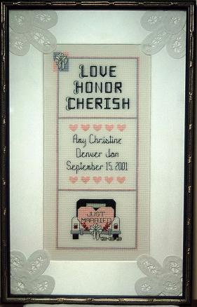 click here to view larger image of Love Honor Cherish (chart)