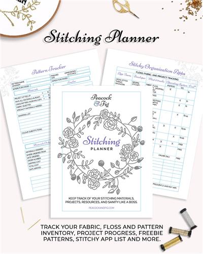 click here to view larger image of Stitching Planner (accessory)