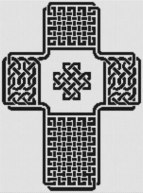 click here to view larger image of Celtic Knot Cross 1 (chart)