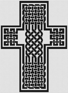 click here to view larger image of Celtic Knot Cross 3 (chart)