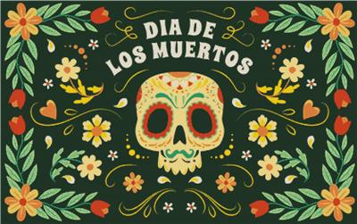 click here to view larger image of Dia de Los Muertos IV (chart)