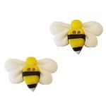 click here to view larger image of Button - Bee Set of 2 (buttons)