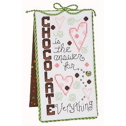click here to view larger image of Quick Stitch - Chocolate Answer (chart)