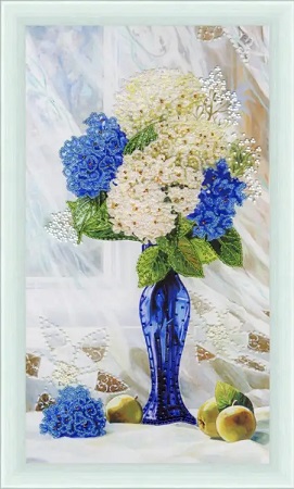 click here to view larger image of Beading Kit Hydrangeas   (bead kit)