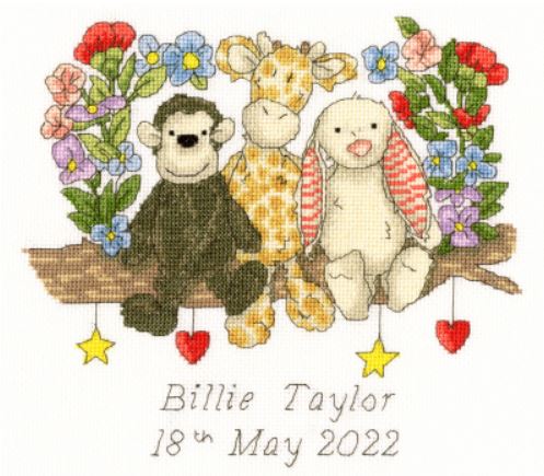 click here to view larger image of Sweet Friendship (counted cross stitch kit)