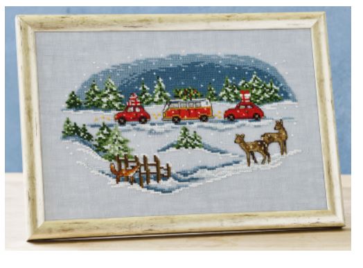 click here to view larger image of Home For Christmas (counted cross stitch kit)