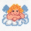 click here to view larger image of Angel (counted cross stitch kit)