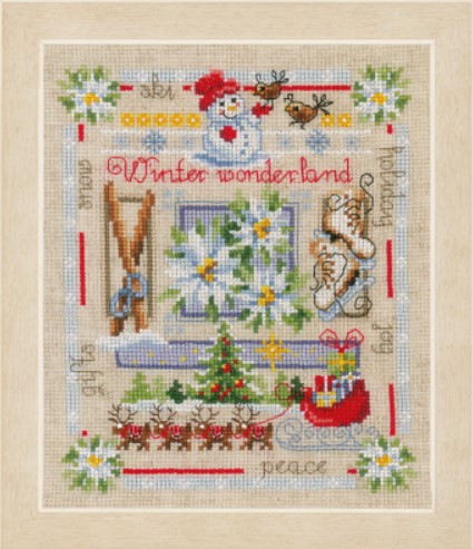 click here to view larger image of Winter (counted cross stitch kit)