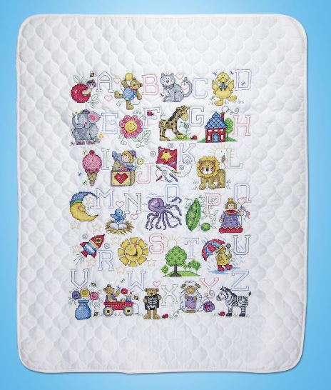 click here to view larger image of ABC Fun (stamped cross stitch kit)