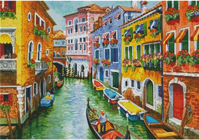 click here to view larger image of Gondola Ride in Venice (chart)
