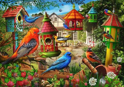 click here to view larger image of Bird House Gardens - Ciro Marchetti (chart)