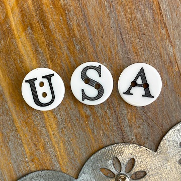 click here to view larger image of Just for Fun - USA (buttons)
