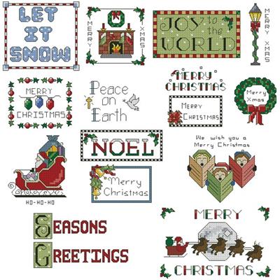 click here to view larger image of Sew Little Stitches Christmas Collection 2   (chart)