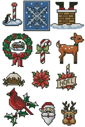 click here to view larger image of Sew Little Stitches Christmas Collection 1 (Large) (chart)