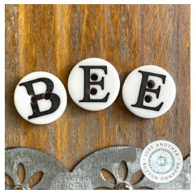 click here to view larger image of Just for Fun - Bee (buttons)