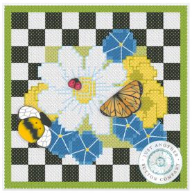 click here to view larger image of Just Bee (includes free chart) (button pack)