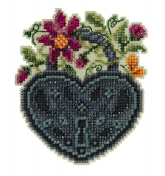 click here to view larger image of Spring Lock 2022 (counted cross stitch kit)