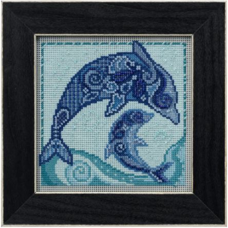 click here to view larger image of Dolphin 2022 (counted cross stitch kit)