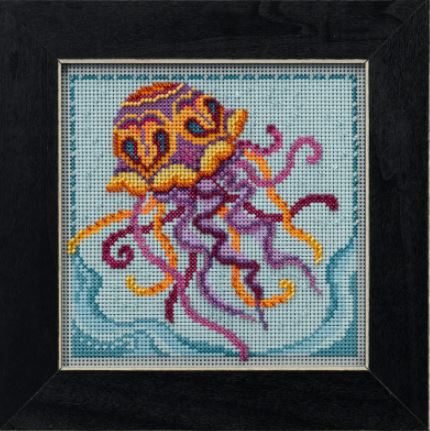 click here to view larger image of Jelly Fish 2022 (counted cross stitch kit)