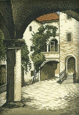 click here to view larger image of Old City (counted cross stitch kit)