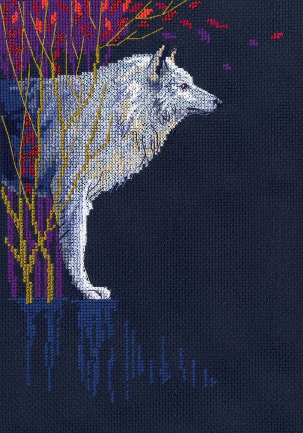 click here to view larger image of Wolf Leader (counted cross stitch kit)