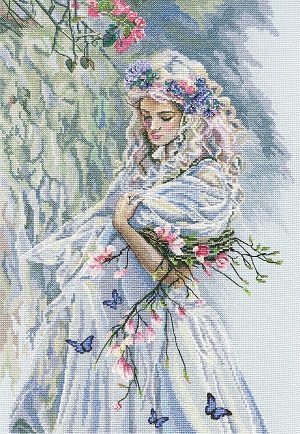 click here to view larger image of Tree Nymph (counted cross stitch kit)