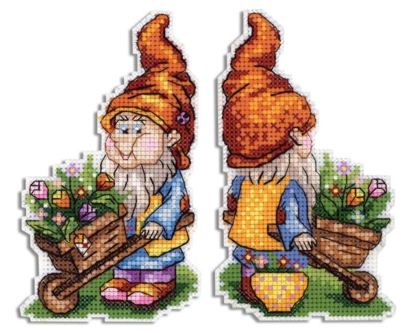 click here to view larger image of Garden Helper (counted cross stitch kit)