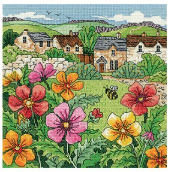click here to view larger image of Village Country (counted cross stitch kit)