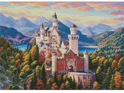 click here to view larger image of Castle in the Mountains (chart)